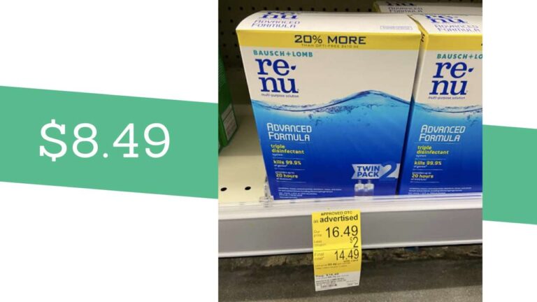 New Printable Coupon Get Bausch Lomb 2 Pk For 8 49 Southern Savers