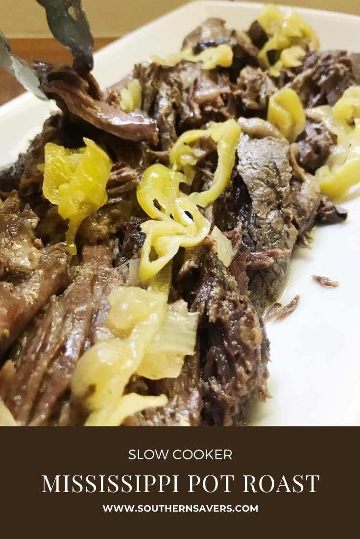 Frugal Recipe: Slow Cooker Mississippi Pot Roast