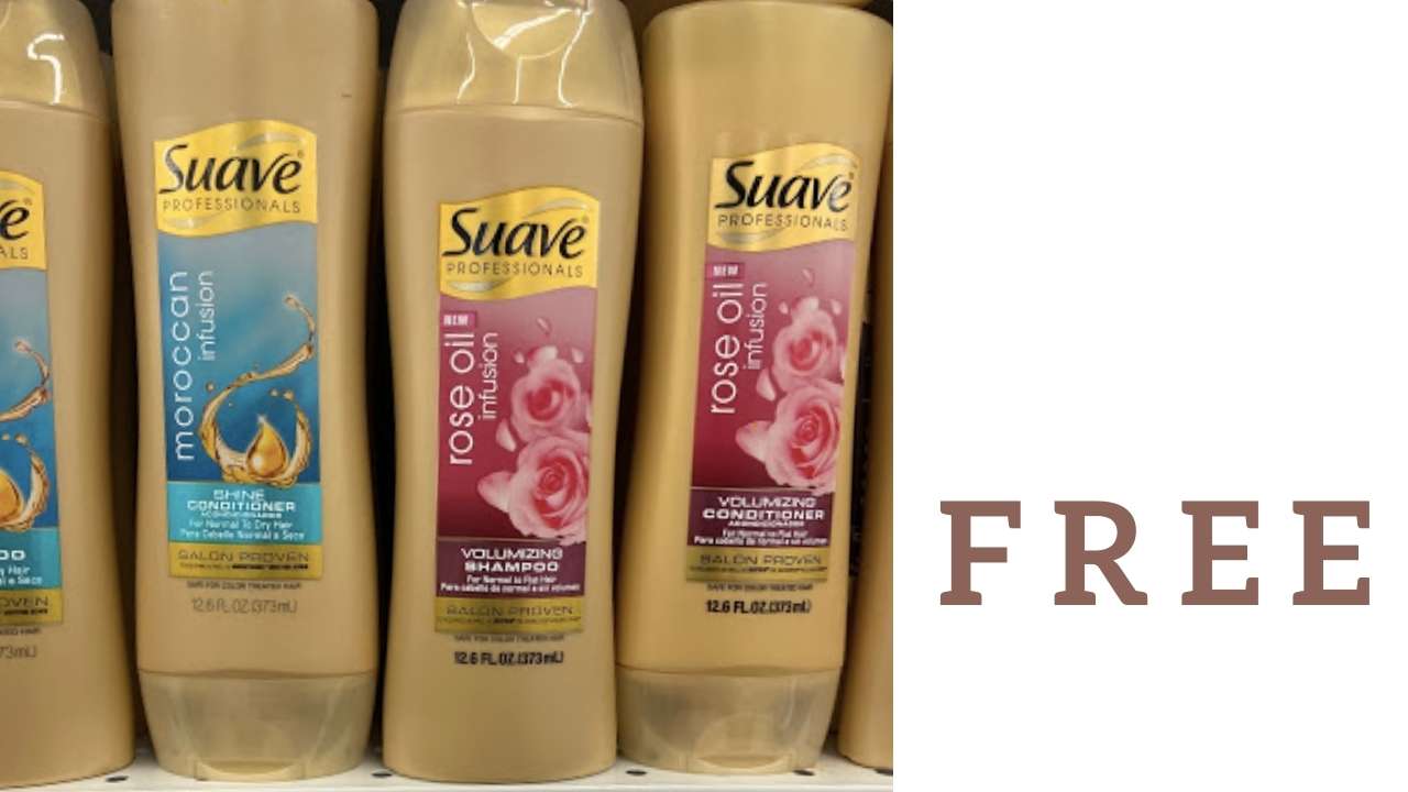 FREE Suave Haircare at Harris Teeter with Today's New Coupons ...