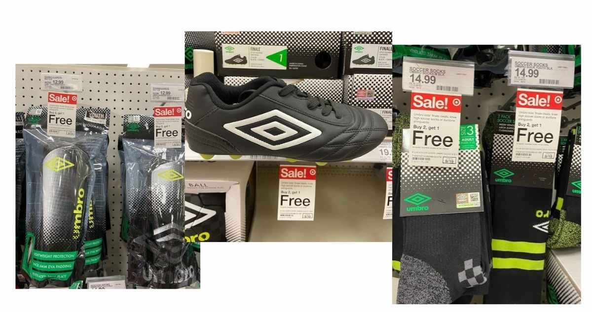 umbro soccer items