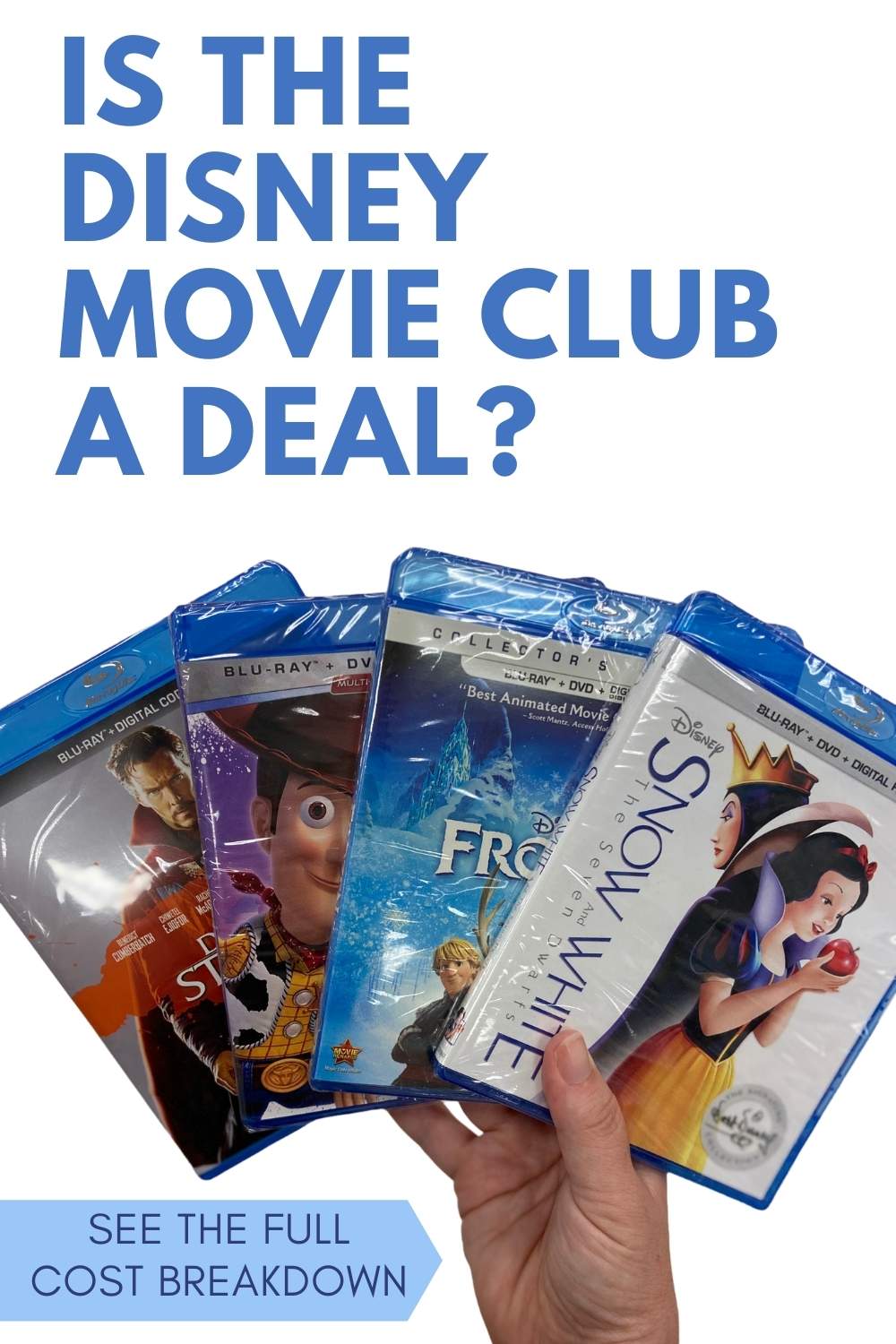 If you love Disney movies you might have pondered joining the Disney Movie Club. Is it a deal? Here's the full cost breakdown and all the details!