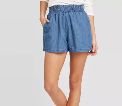 womens pull on shorts