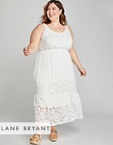 lane bryant lace midi dress