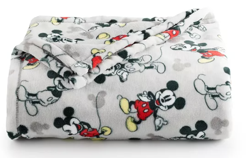 The Big One Oversized and Disney Supersoft Plush Throws for 8.50