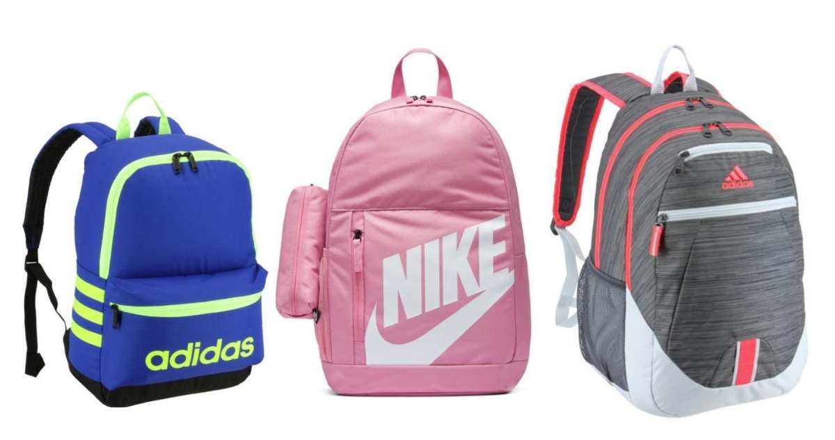 nike and adidas backpacks