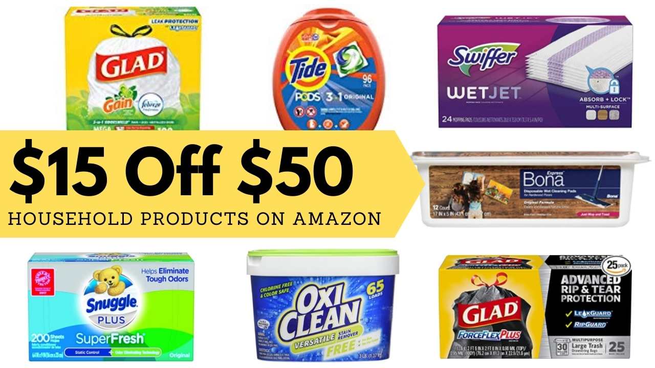 Amazon: $15 Off $50 Household Items! :: Southern Savers