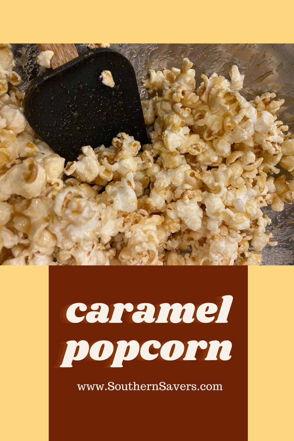 Make movie night even more fun by cooking up an extra special treat. This caramel popcorn is delicious and only takes a few minutes to make!