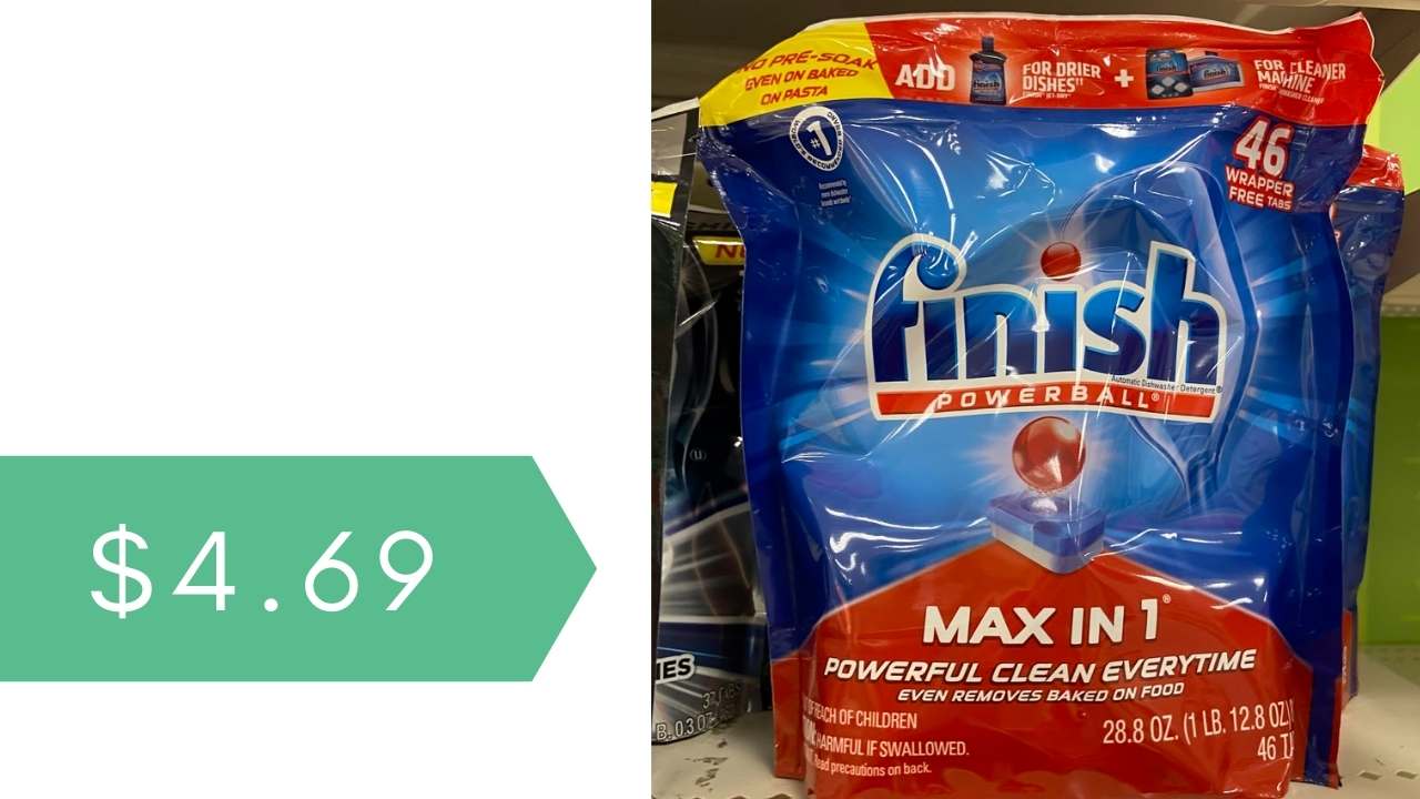 New Finish Detergent Coupon + Stacking Offer at Target Southern Savers