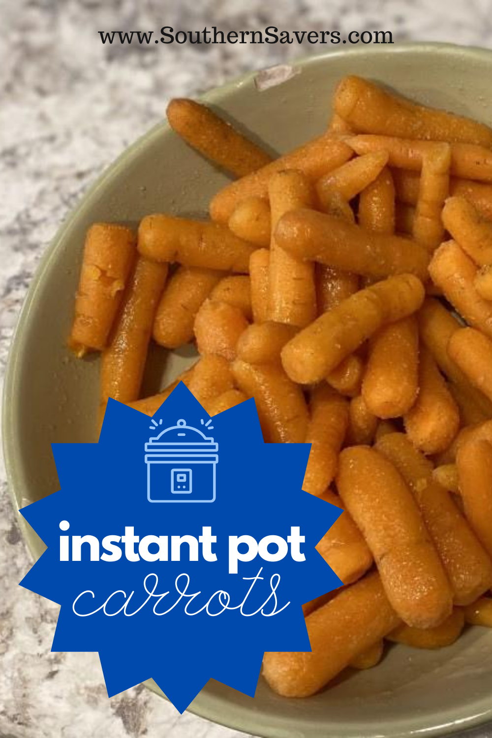 Making side dishes in the Instant Pot is great when you're using the oven or grill for your main dish. These Instant Pot carrots are quick and simple!