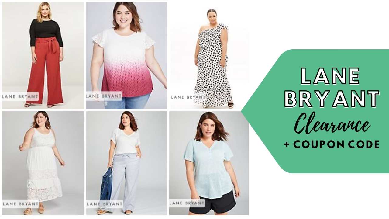lane bryant clearance and coupon code