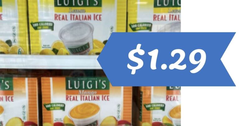 $1.29 Luigi’s Real Italian Ice | Publix Deal :: Southern Savers