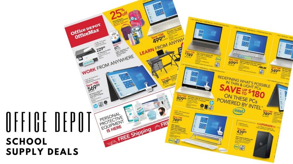 Office Depot School Supply Deals 8/238/29 Southern Savers