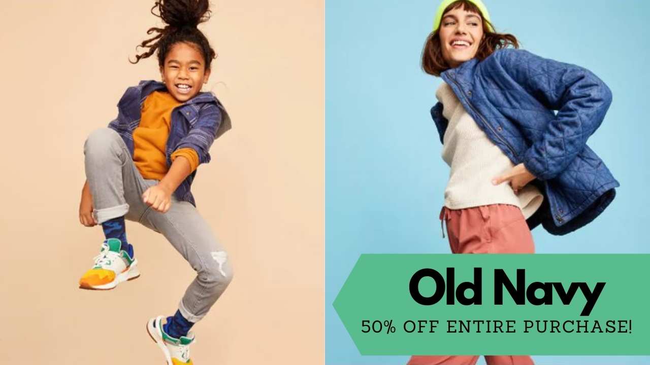 old navy 50 off