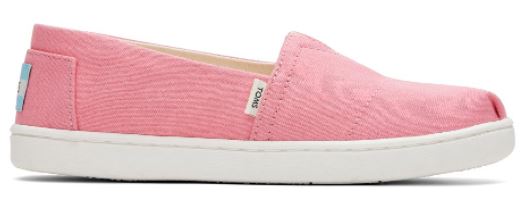 girls pink toms