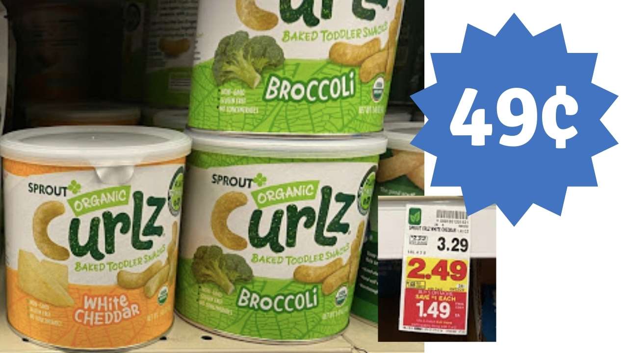 New Printable Coupon Get Sprout Organic Curlz for 49¢ Southern Savers