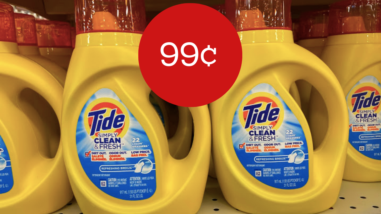 Tide Simply Detergent or Pods for 99¢ Kroger Mega Deal Southern Savers