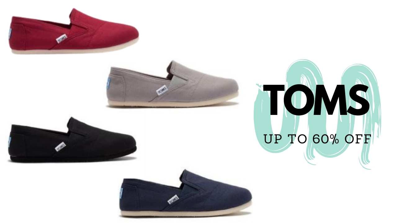 TOMS Starting at $16.99 + Free Shipping Today Only :: Southern Savers