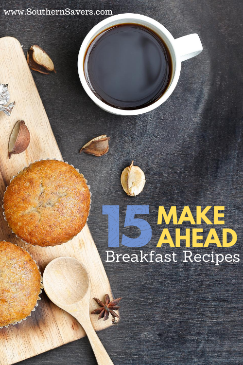 Even if your whole family is at home these days, these make ahead breakfast recipes are worth the prep work and will make your mornings smoother!