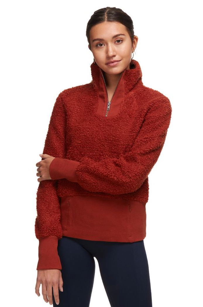 sherpa pullover