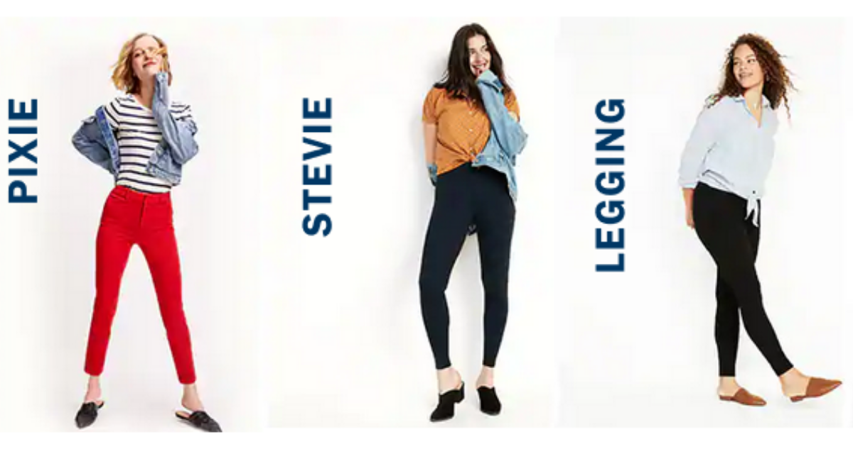 50 Off All Pants at Old Navy Deals Start at 8 Southern Savers