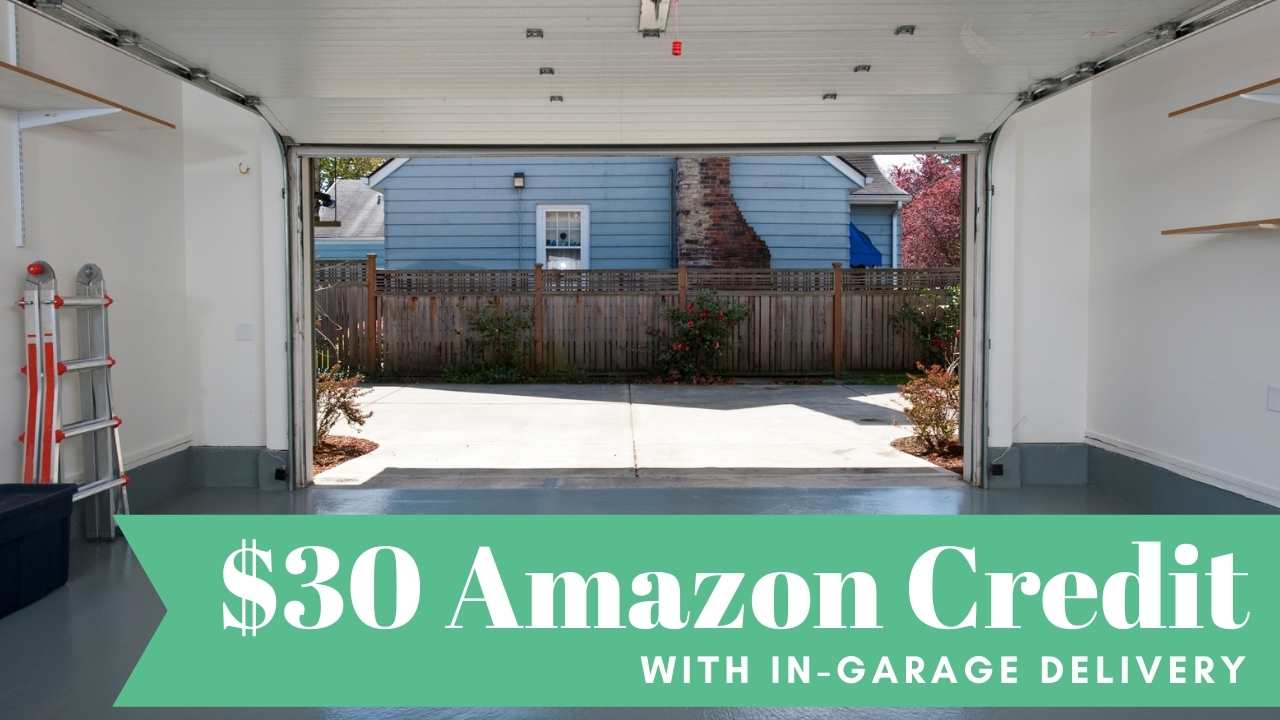 amazon key garage delivery credit