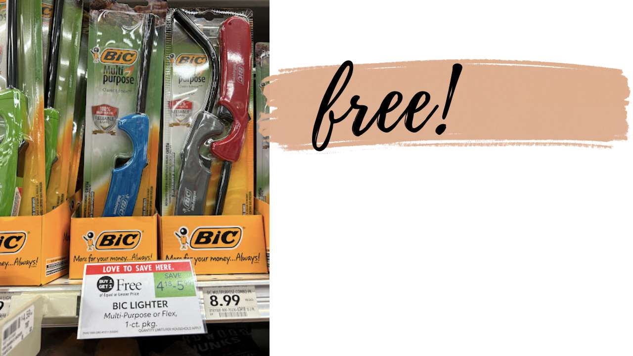 Get Bic Multi-Purpose Lighters as Low as FREE at Publix :: Southern Savers