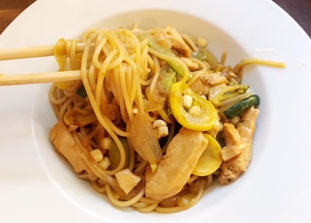 easy noodle stir fry