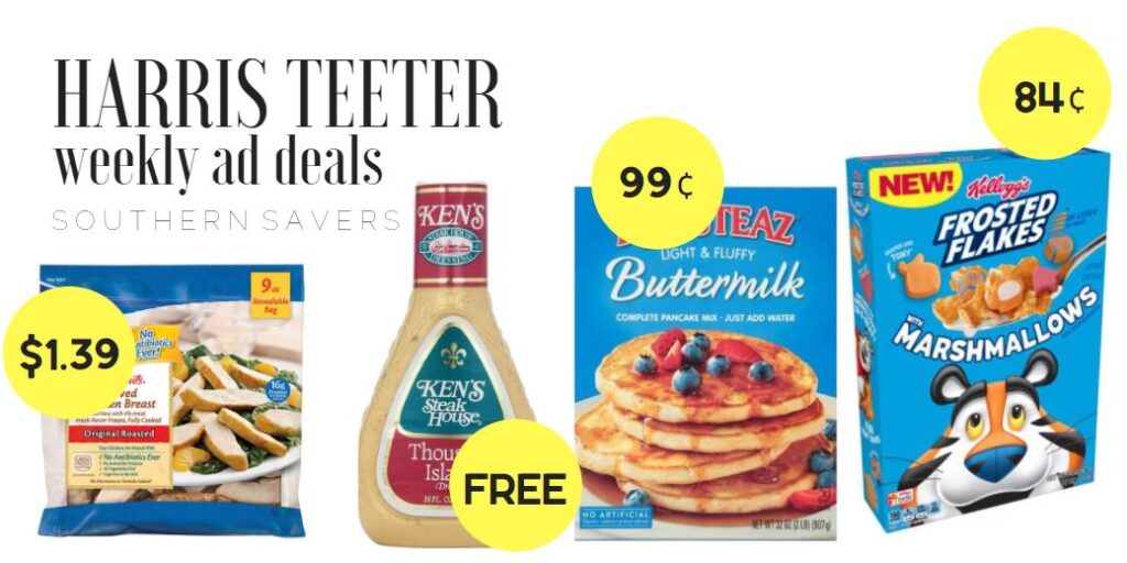 Harris Teeter Weekly Ad 9/239/29 Southern Savers