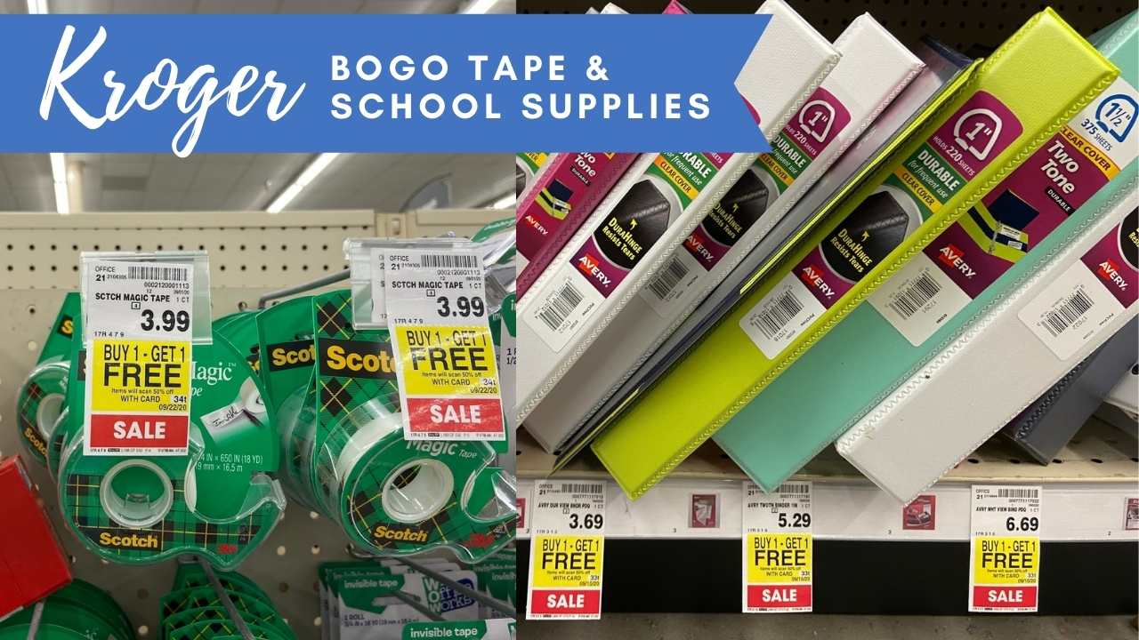 Scotch Tape Magic, School Supplies