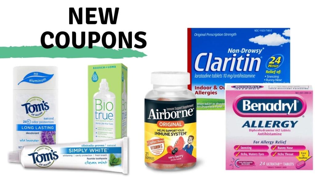 New Coupons: Benadryl, Claritin, Tom's of Maine &amp; More :: Southern Savers