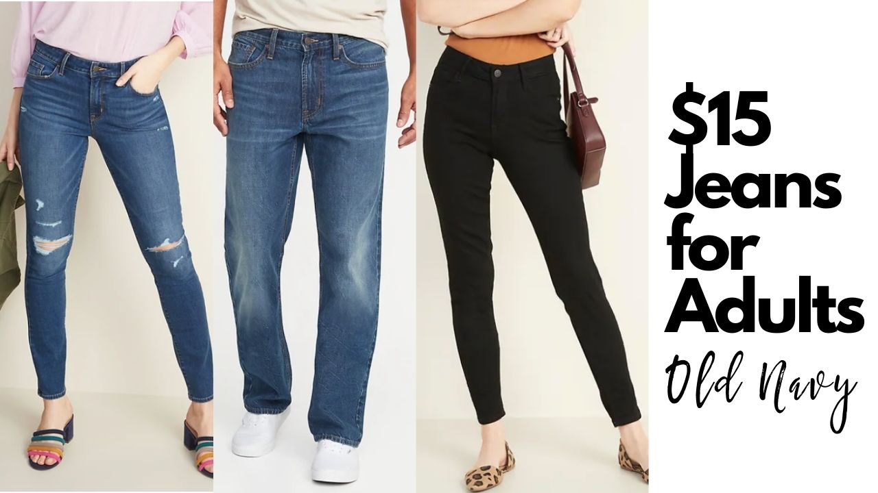 Women’s Rockstar Jeans  $14.33 at Old Navy