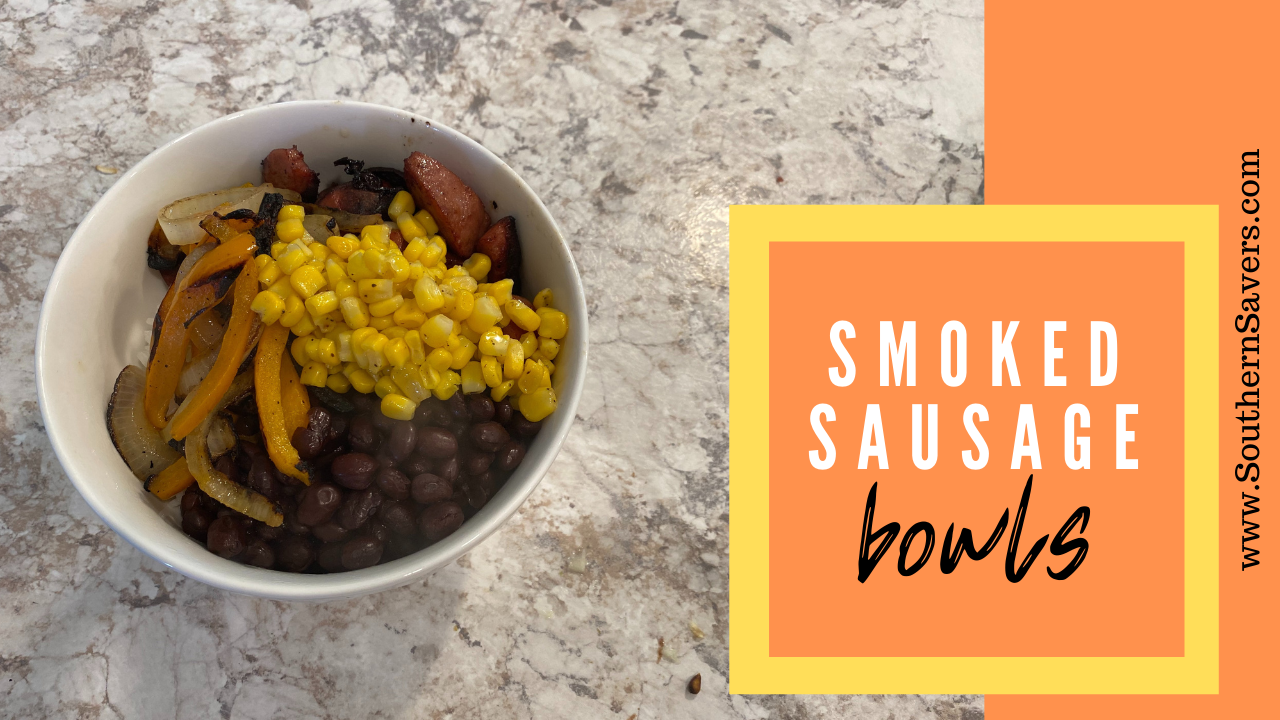 Smoked Sausage Bowls Easy Dinner Recipe Southern Savers