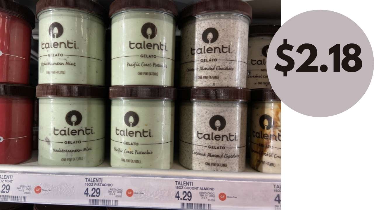 New Talenti Coupons = 2.18 Gelato at Target Southern Savers