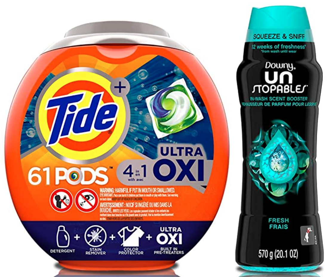 tide pods and unstoppables bundle