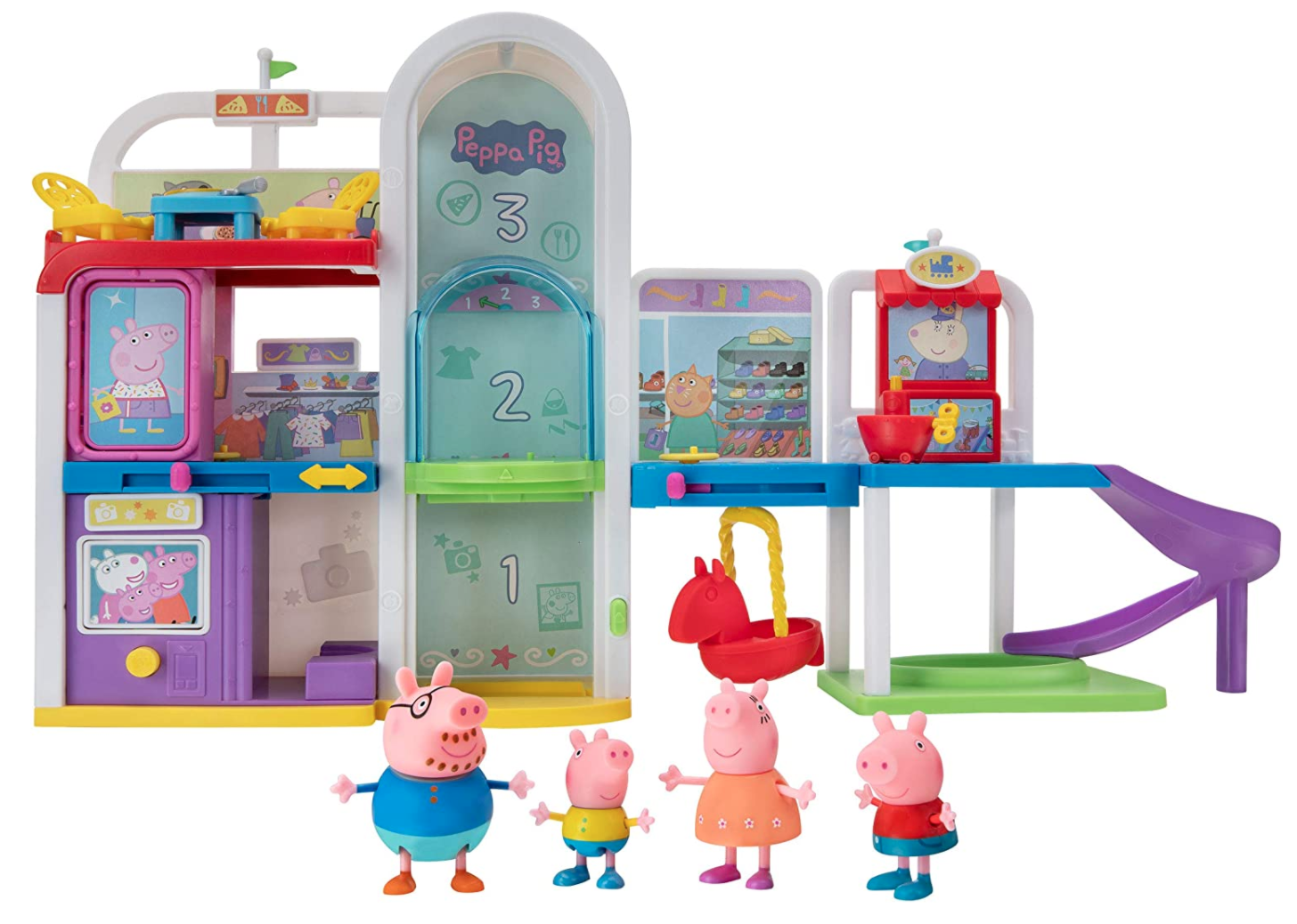 peppa pig mall set