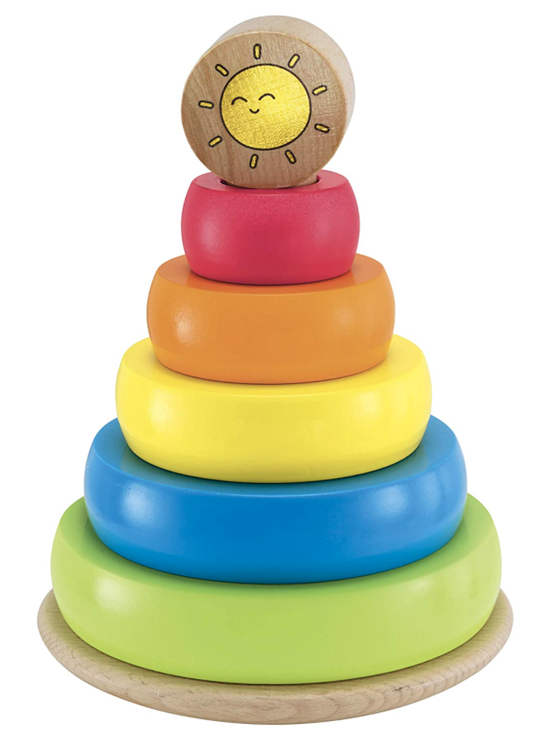 wooden stacking rings