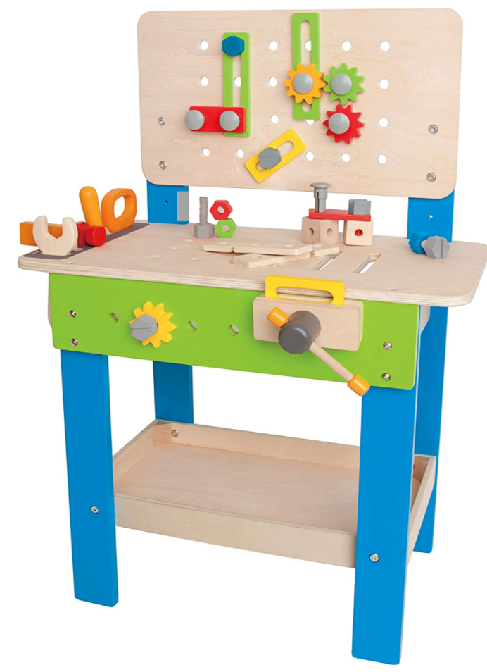 hape wooden workbench