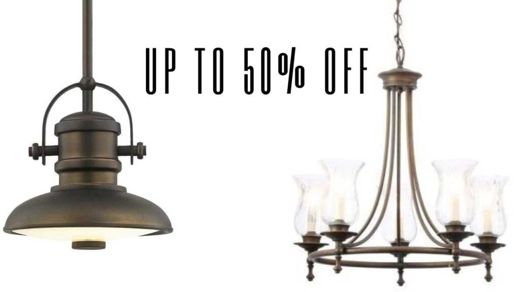 The Home Depot Up to 50 Off Lighting Southern Savers