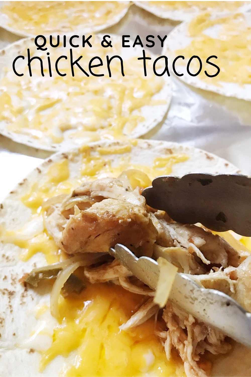 quick and easy chicken tacos