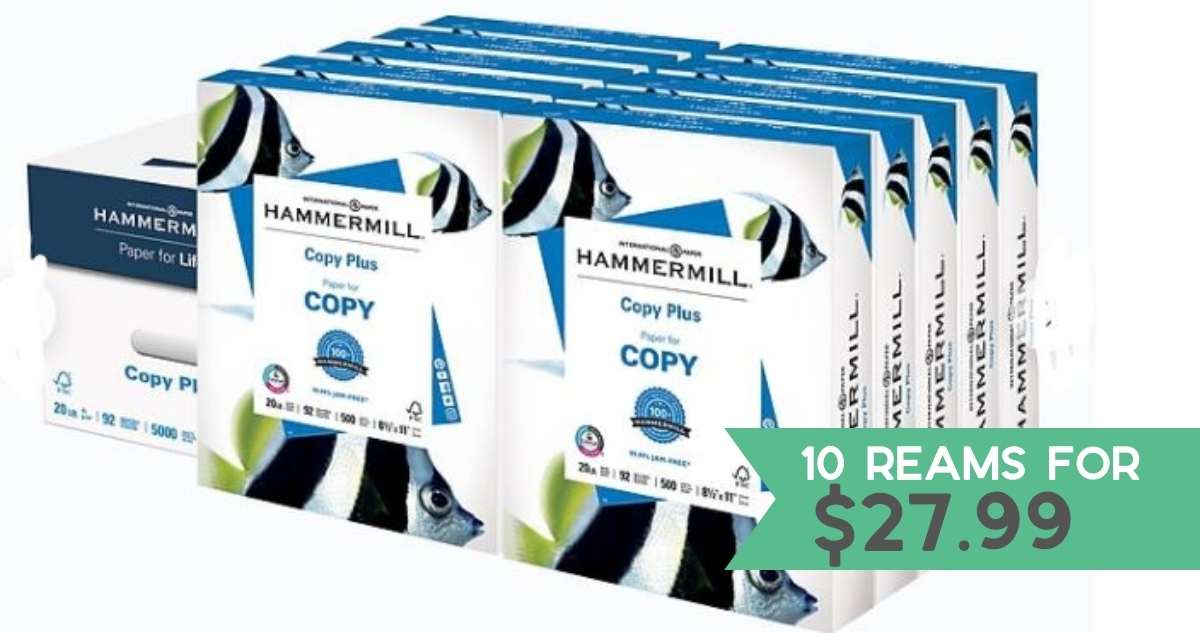 Staples Coupon Code 10Ream Copy Plus Paper, 27.99 Southern Savers
