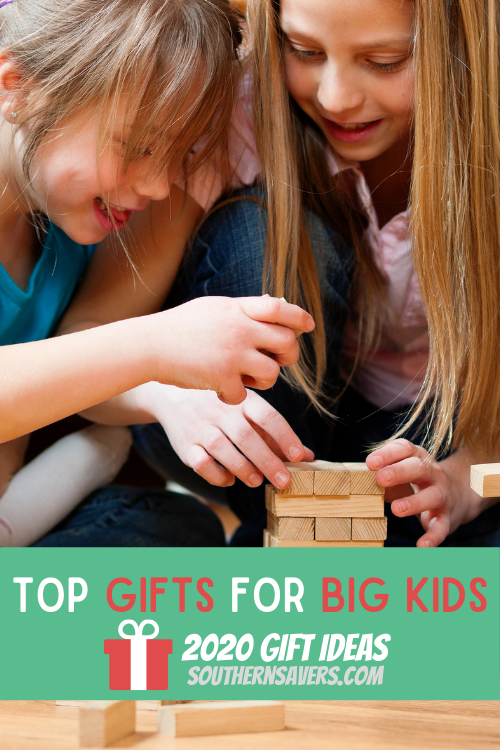 Looking for a gift for an elementary age kid in your life? This list is full of ideas for gifts for big kids, from STEM toys to outside play.