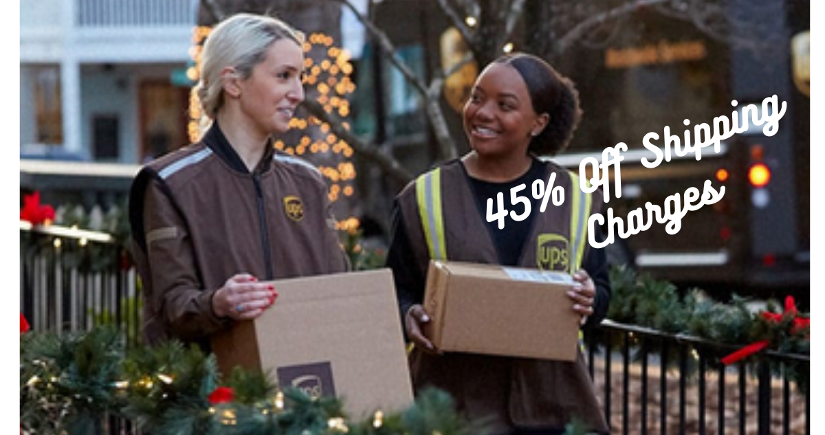 UPS Coupon Code 45 Off Shipping Charges Southern Savers