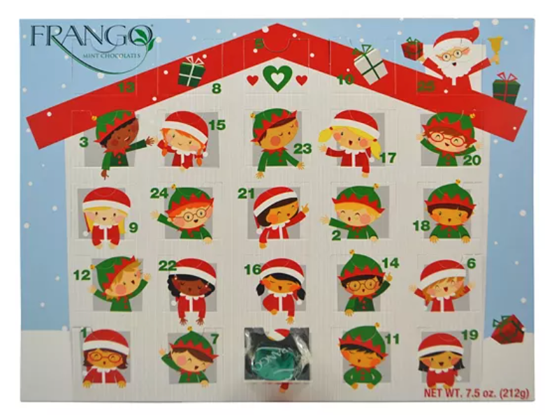 frango chocolate advent calendar