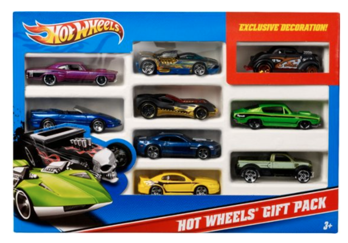 hot wheels car pack