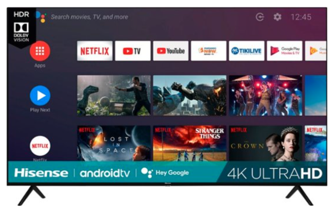 hisense 70" smart tv