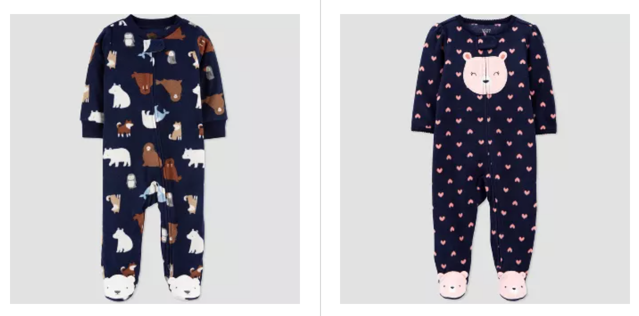 fleece sleep and play