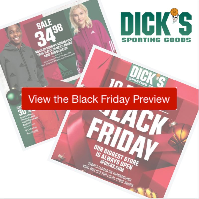 Dick's Sporting Goods Black Friday Ad Southern Savers