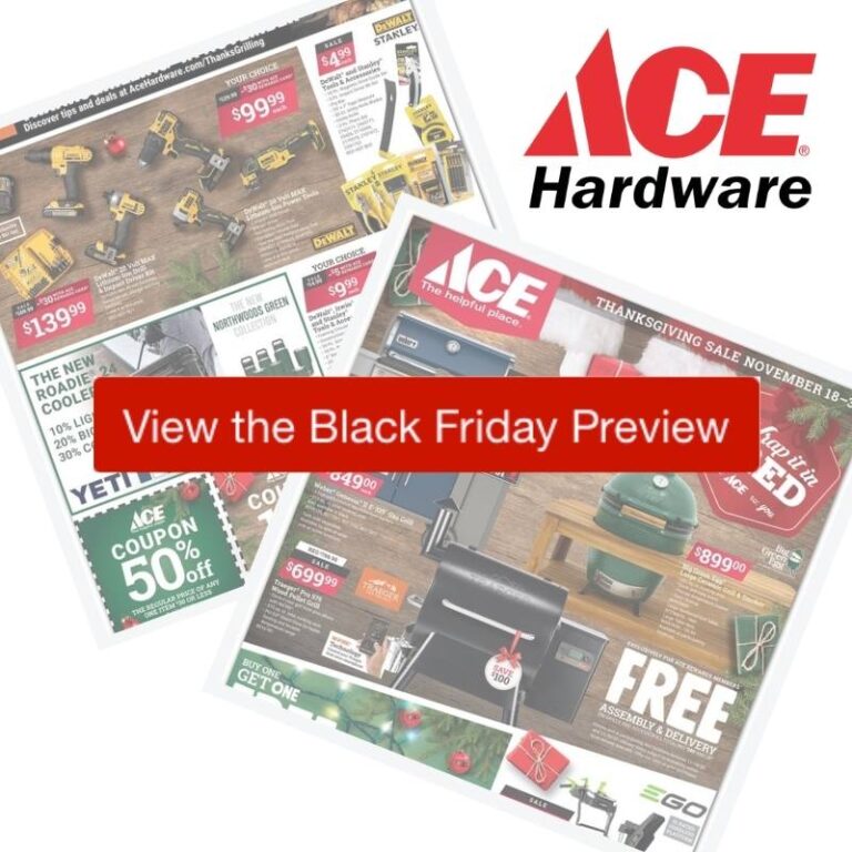 2021 Ace Hardware Black Friday Ad Preview Southern Savers