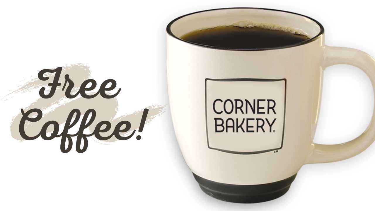 free coffee corner bakery
