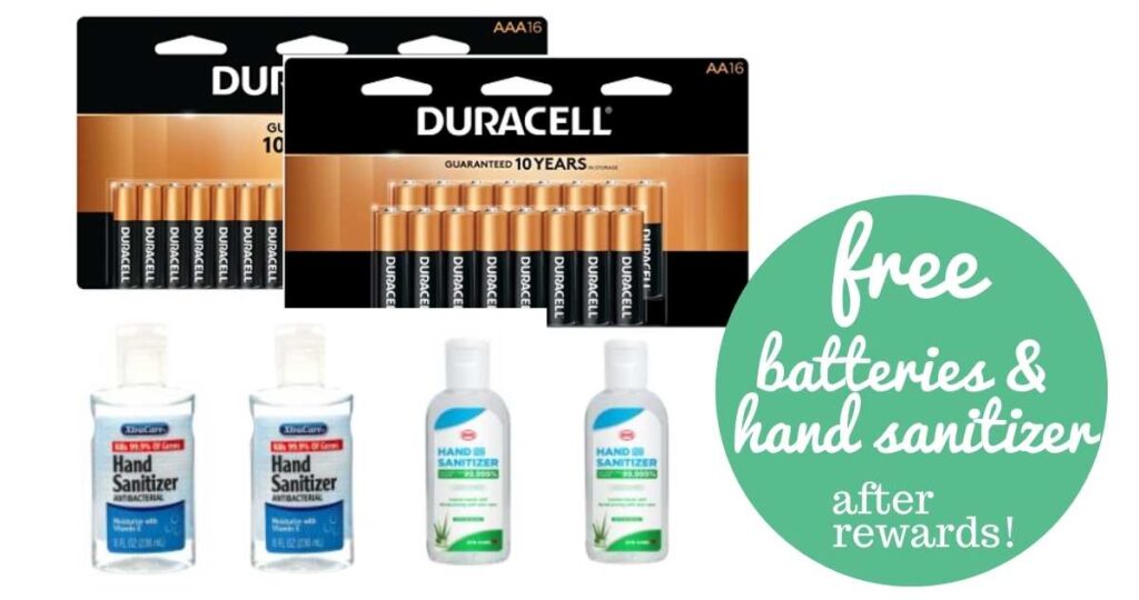 Free Duracell Batteries & Free Hand Sanitizer at Office Depot Southern Savers